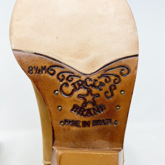 Vintage Circle S Brand Cactus Suede Sunset Boots - Picture 8 of 8